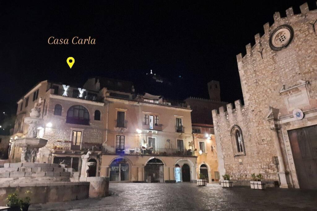 Casa Carla Al Duomo Apartment ตาออร์มินา ภายนอก รูปภาพ